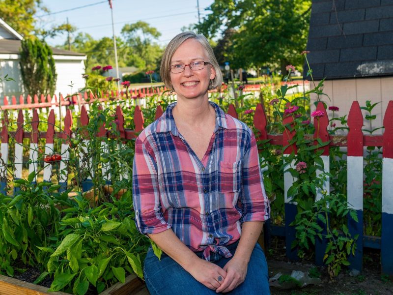 Sarah Teare, senior director of resident and community engagement for Habitat for Humanity of Huron Valley.