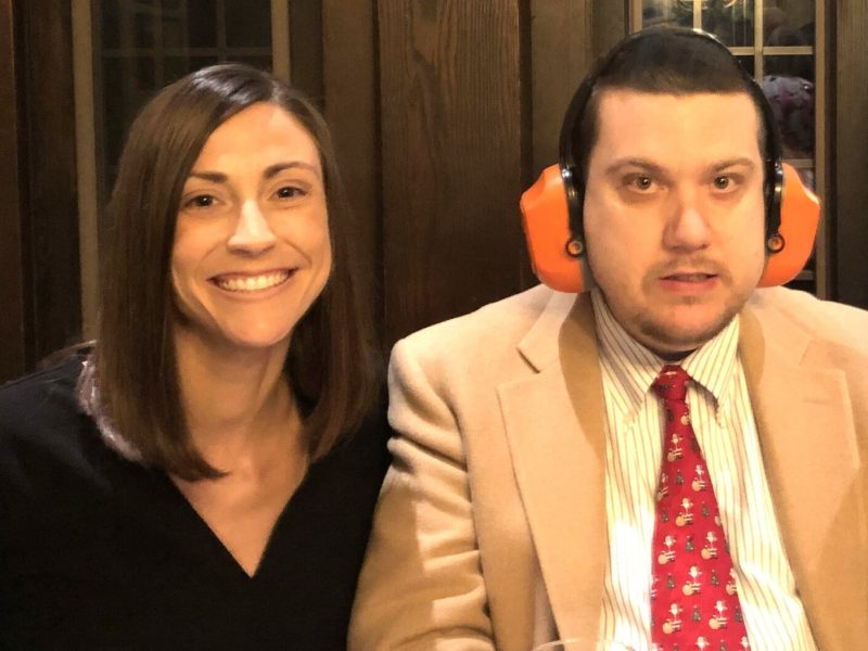 Elisabeth Berry and James D'Arcy