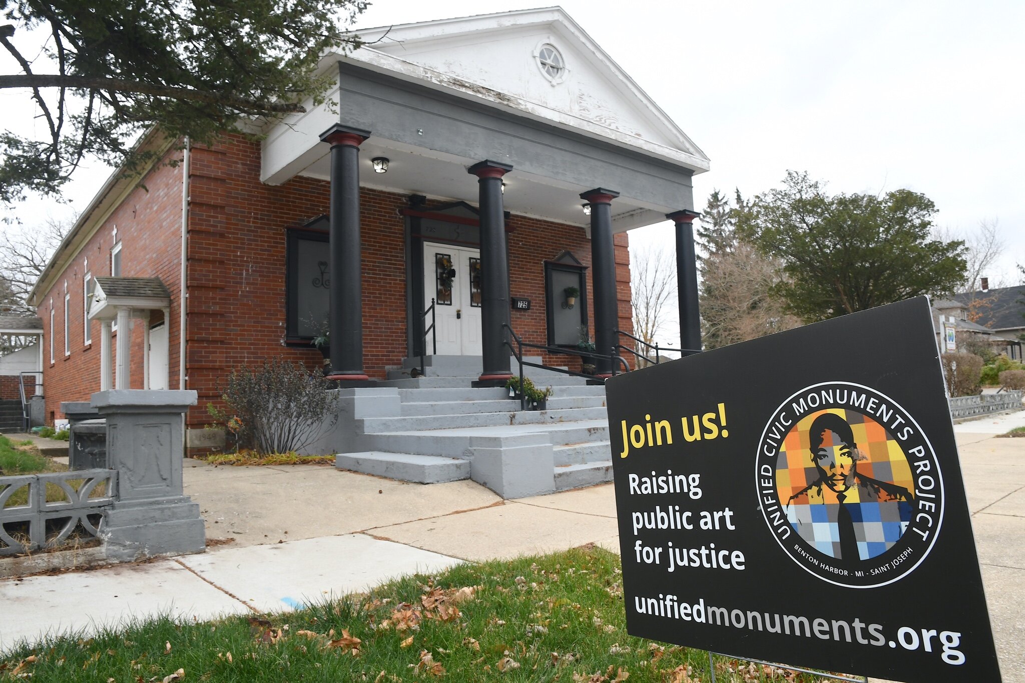 The African American History Gallery is on Broadway Avenue in Benton Harbor's Empire Corridor.