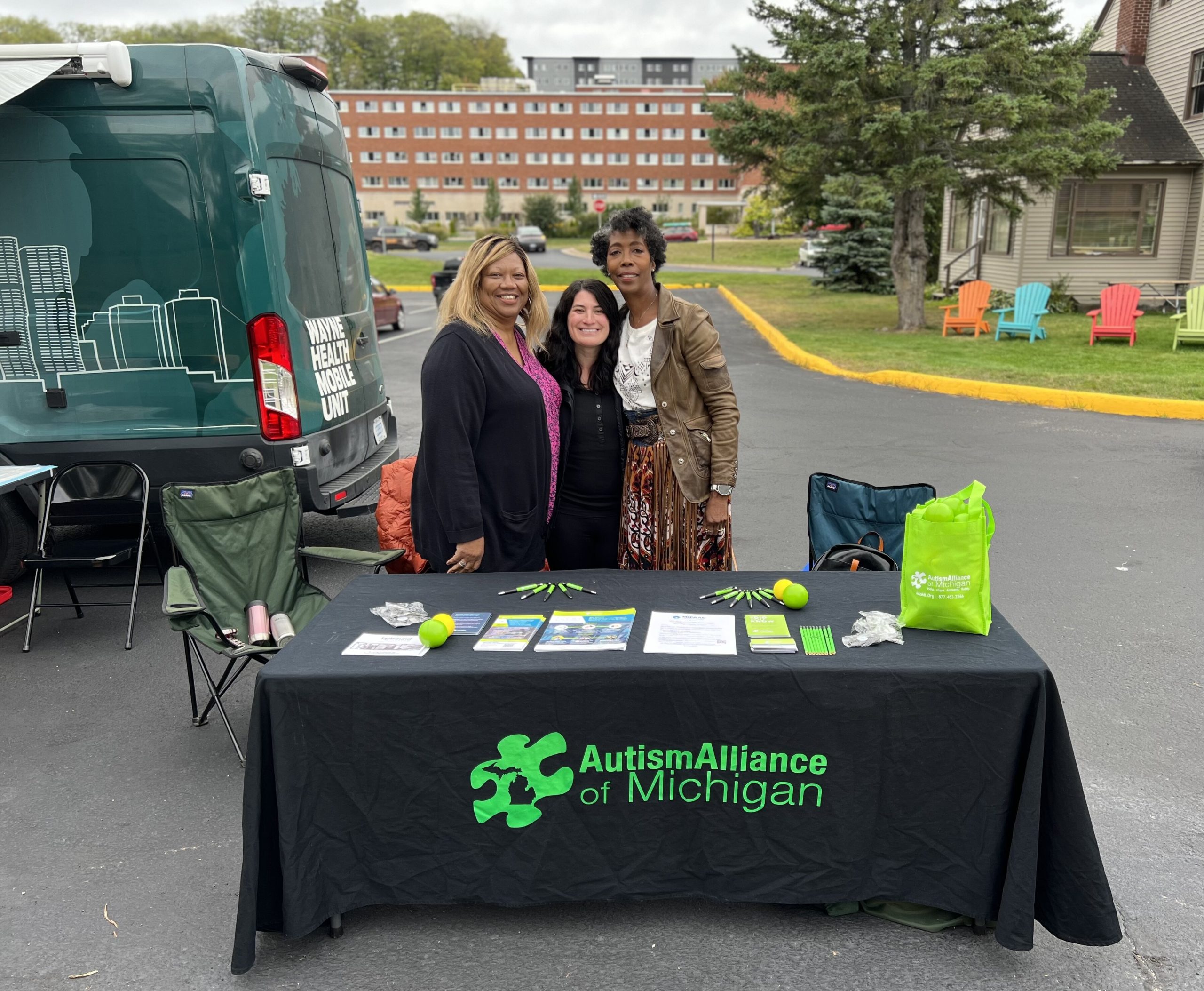 The Autism Alliance of Michigan (AAoM) team traveled to Michigan’s western Upper Peninsula to provide free trainings and health care services.