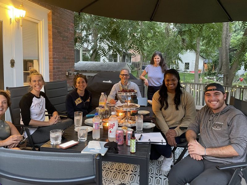 Garrett's Space program facilitators.