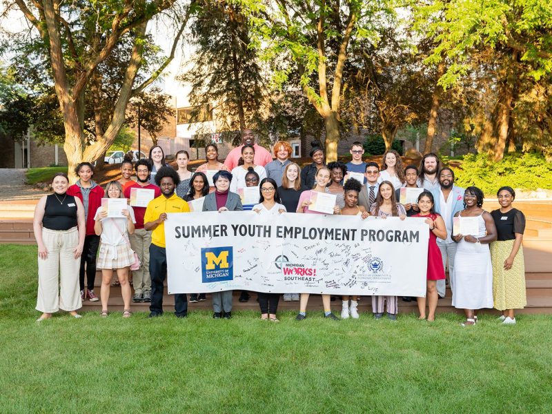 Participants in the 2022 SummerWorks program.