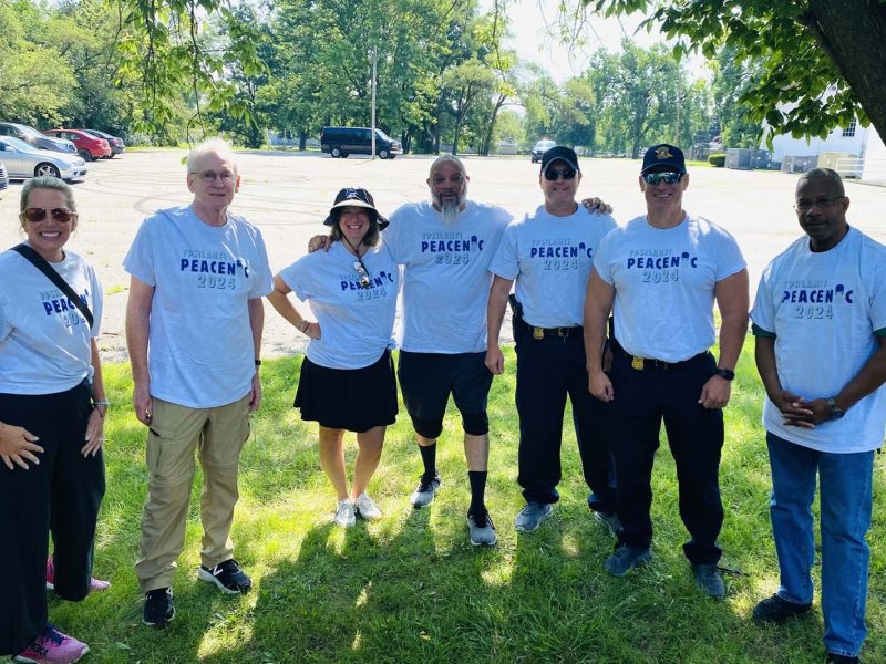 Members of the Peacenic Ypsi team.