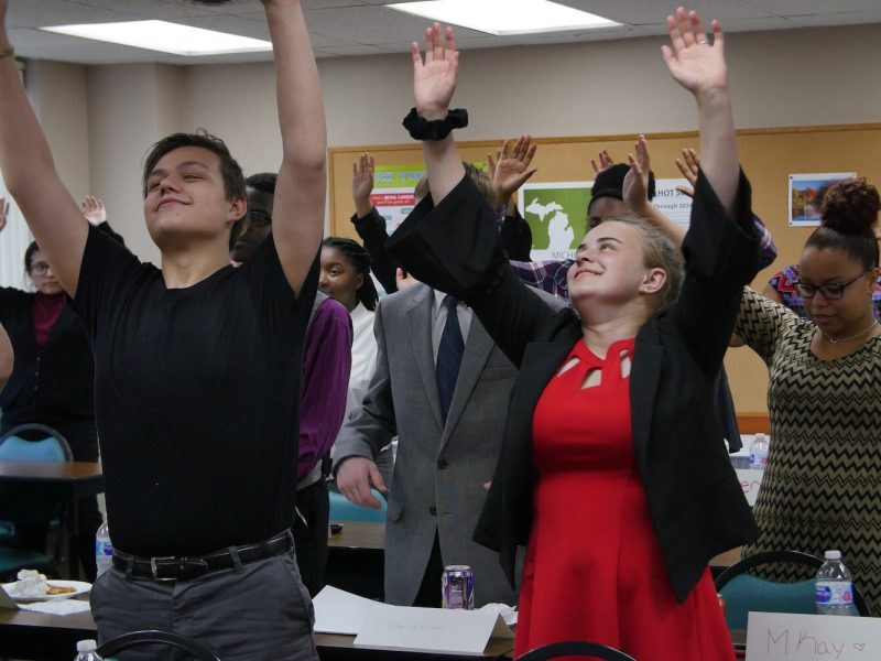 Participants in a past #MI-Internship Prep cohort.