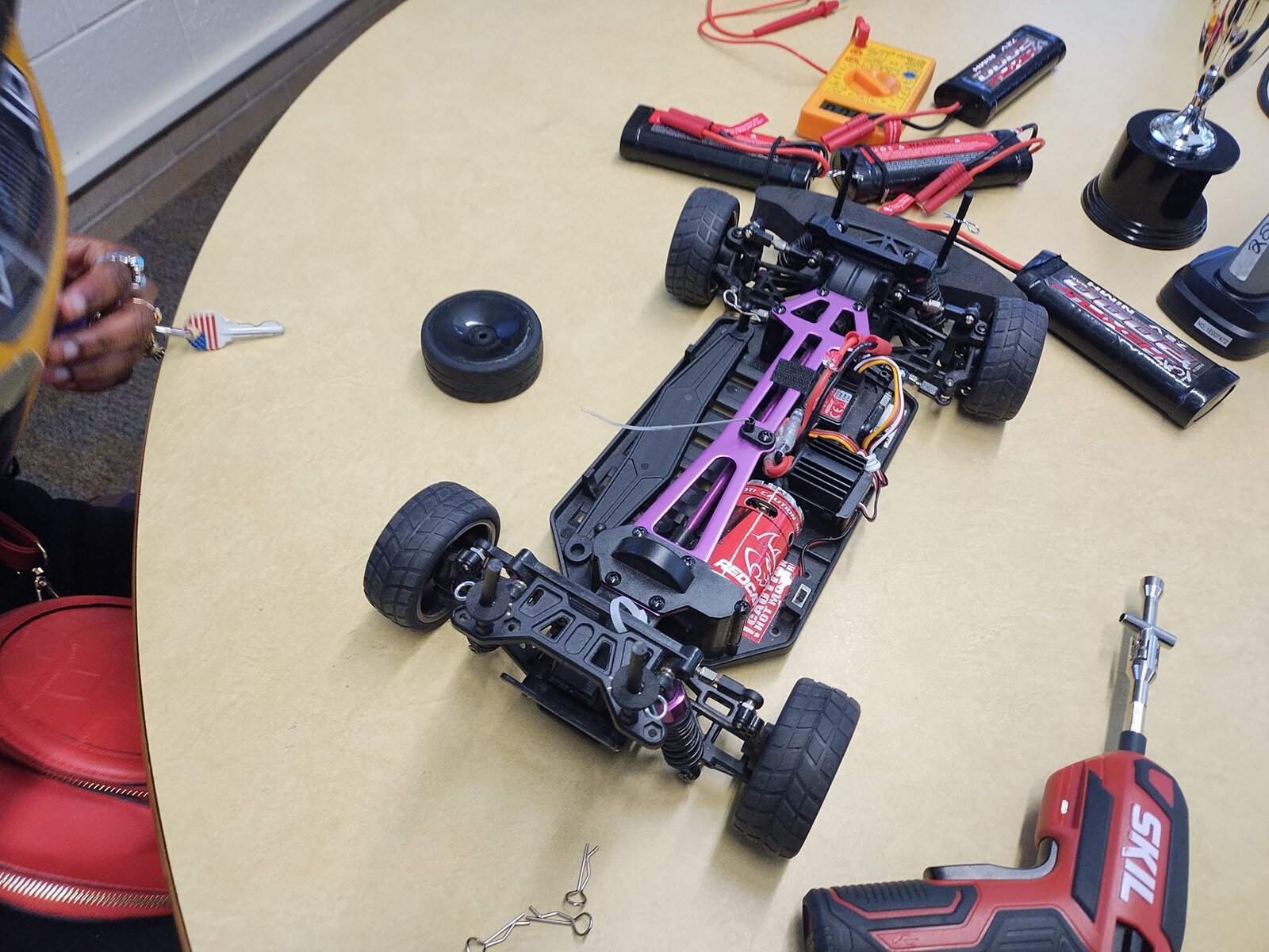 One of the Ten80 cars used in the competition.