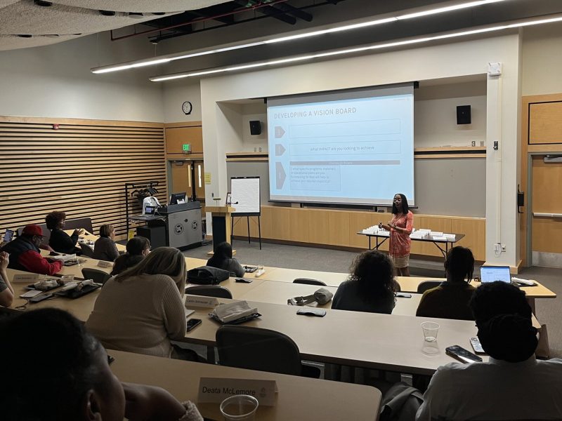 A workshop for the Non-Profit Agency Training Program.