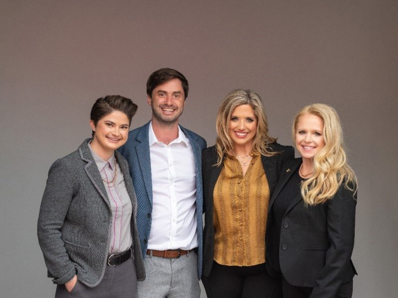 O&W's current leadership team: Isabel Wanty, VP of operations; Cooper Wanty, VP of finance; Jamie Wanty, VP of marketing; and Kit Wanty-Lambert, president.