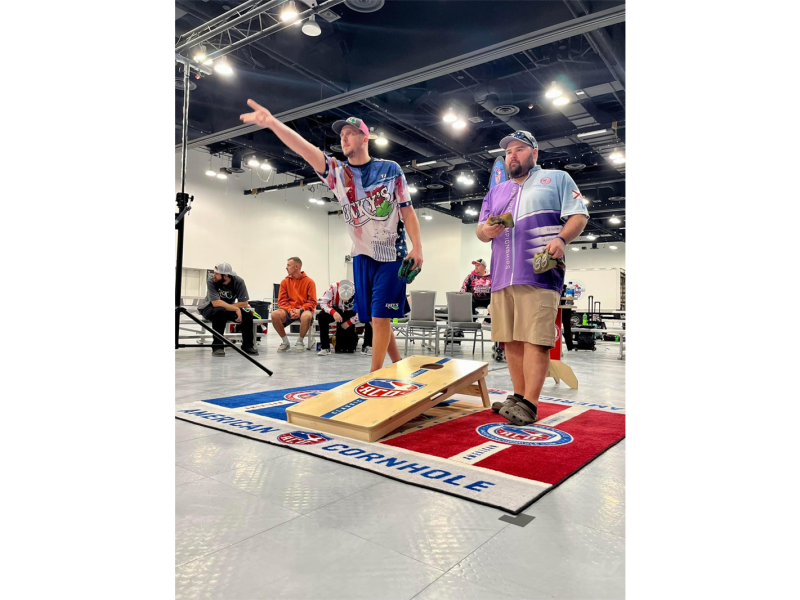 A cornhole competition hosted by the American Cornhole Organization.