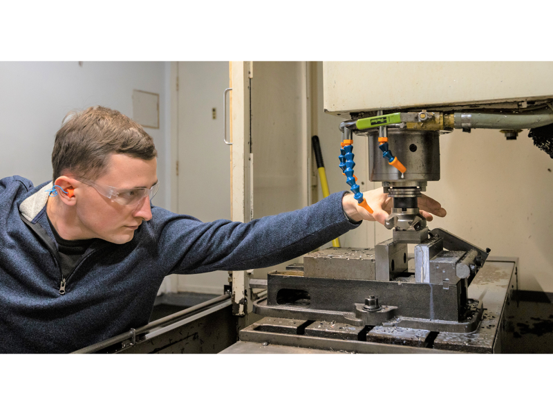 Veteran Business Pitch and Showcase Night first prize winner Phillip Burtell.