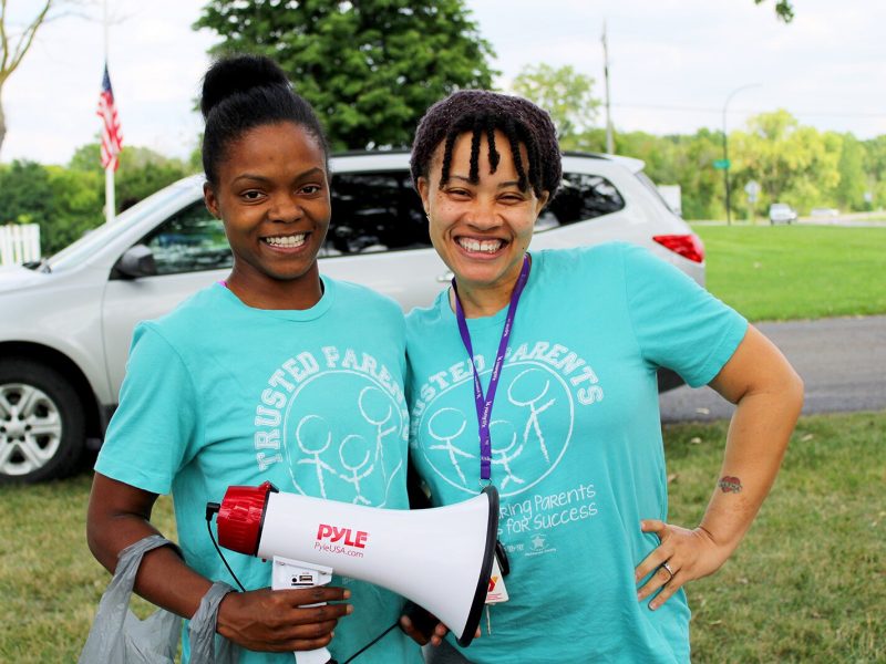 Representatives of the Trusted Advisor initiative, which won a Power of the Purse grant this year.