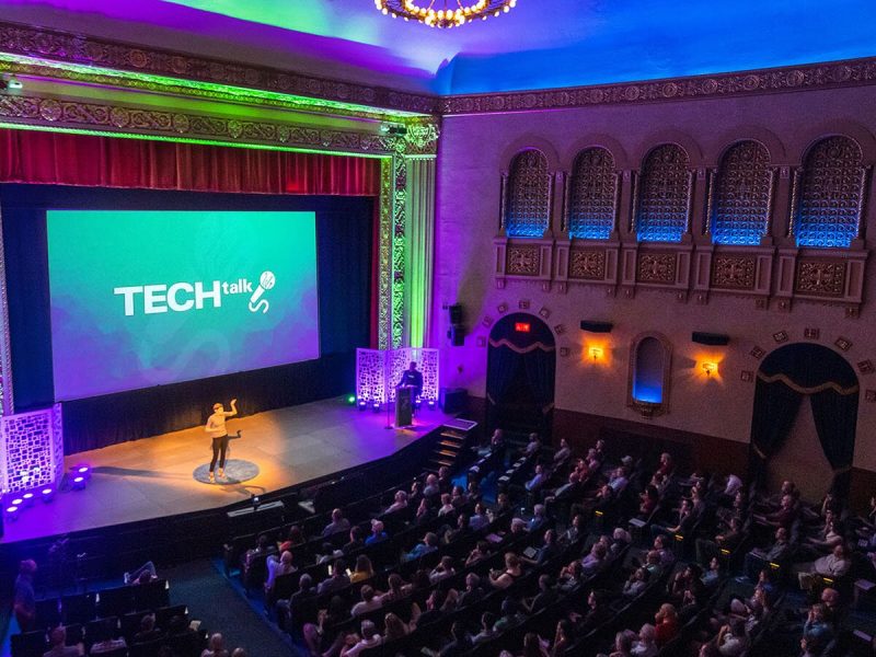 The 2019 Tech Talk at the Michigan Theater.