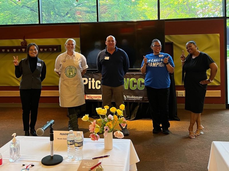 "Start" category winners at the Pitch @ WCC competition.