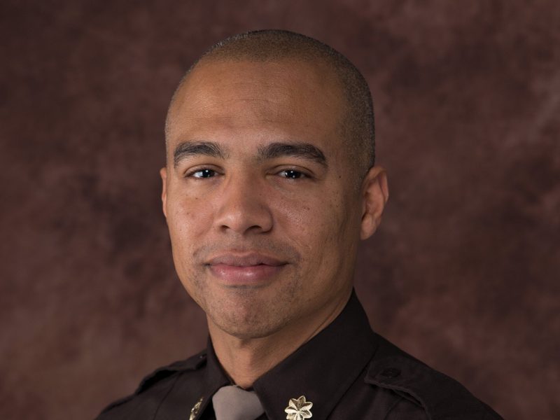 Derrick Jackson, director of community engagement at the Washtenaw County Sheriff's Office.