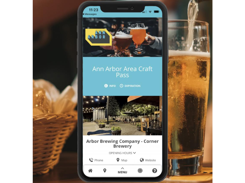 A screenshot of the new Craft Pass.