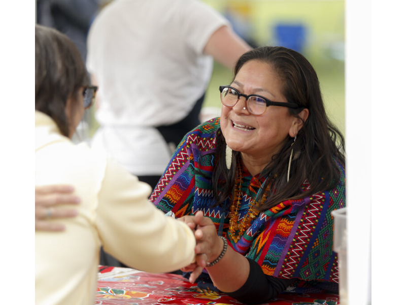 Sylvia Nolasco-Rivers, founder of Pilar's Foundation and owner of Pilar's Tamales.