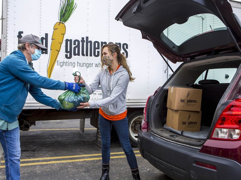 A new grant will allow Food Gatherers to complete countless "dashes" for a year.