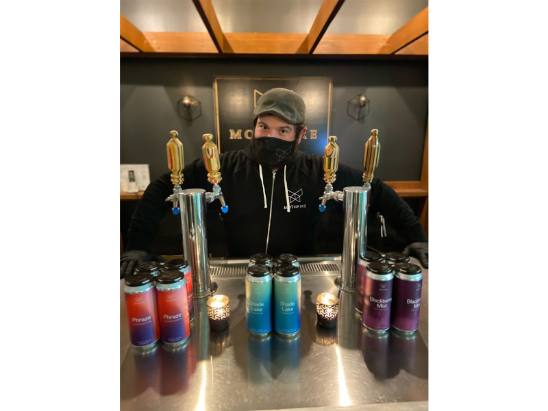 Mothfire Brewing Co. now offers beer on tap at 2290 S. Industrial Hwy. in Ann Arbor.