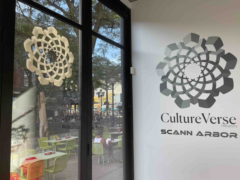 CultureVerse Gallery's new location in downtown Ann Arbor.