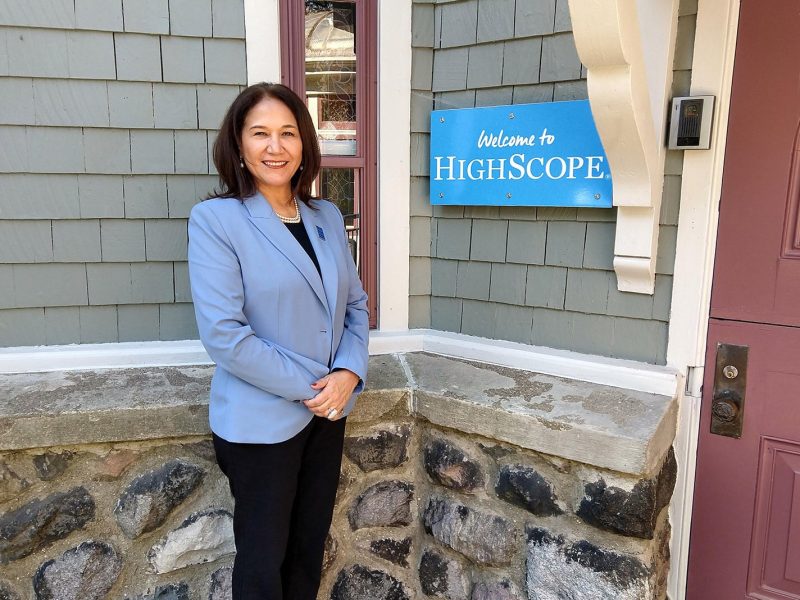 HighScope President Dr. Alejandra Barraza.