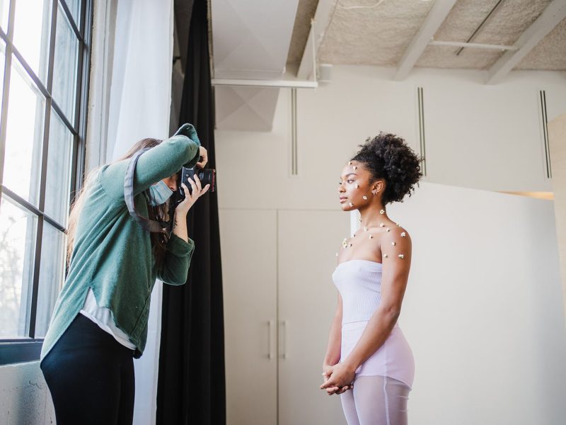 A photo shoot at StudioStudio.