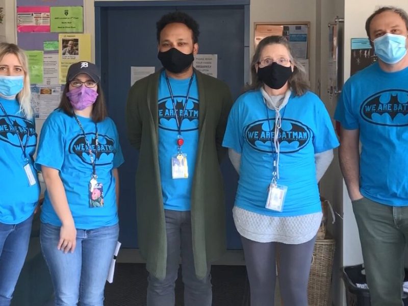 Shelter Association of Washtenaw County staff have embraced the motto "we are Batman" to signify their commitment to be wherever they're needed, whenever they're needed.