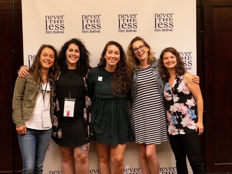 The Nevertheless Film Festival team at last year's festival.