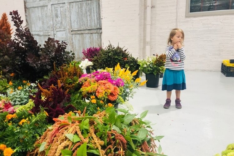 The Michigan Flower Growers' Cooperative at MarketPlace Hall.