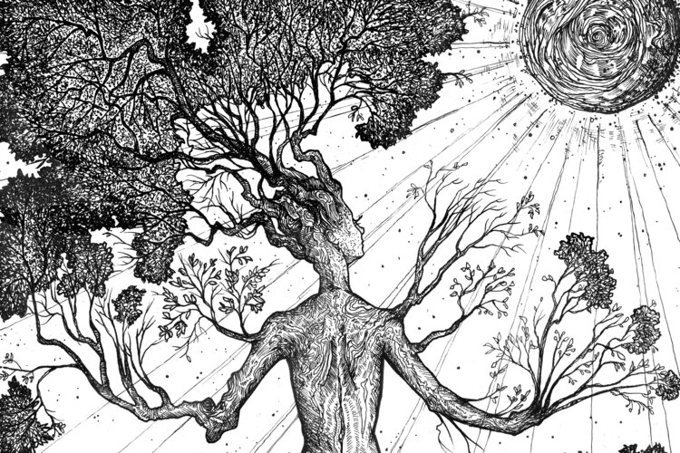 A promotional image for Michigan Trees.