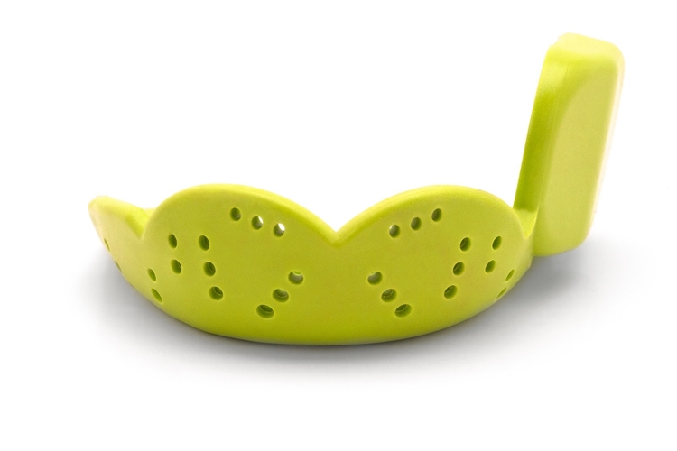 The SISU Sense mouthguard.