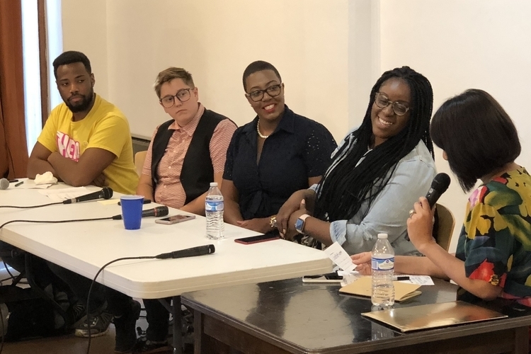 Jermaine Dickerson, Elize Jekabson, Morgan Foreman, DJ Cherif, and Yen Azzaro.