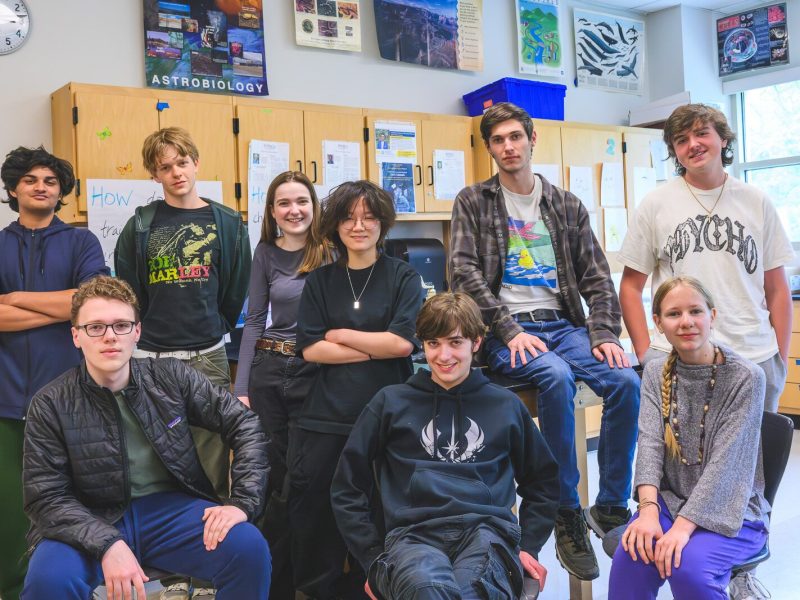 Skyline High School's Environmental Sustainability Club.