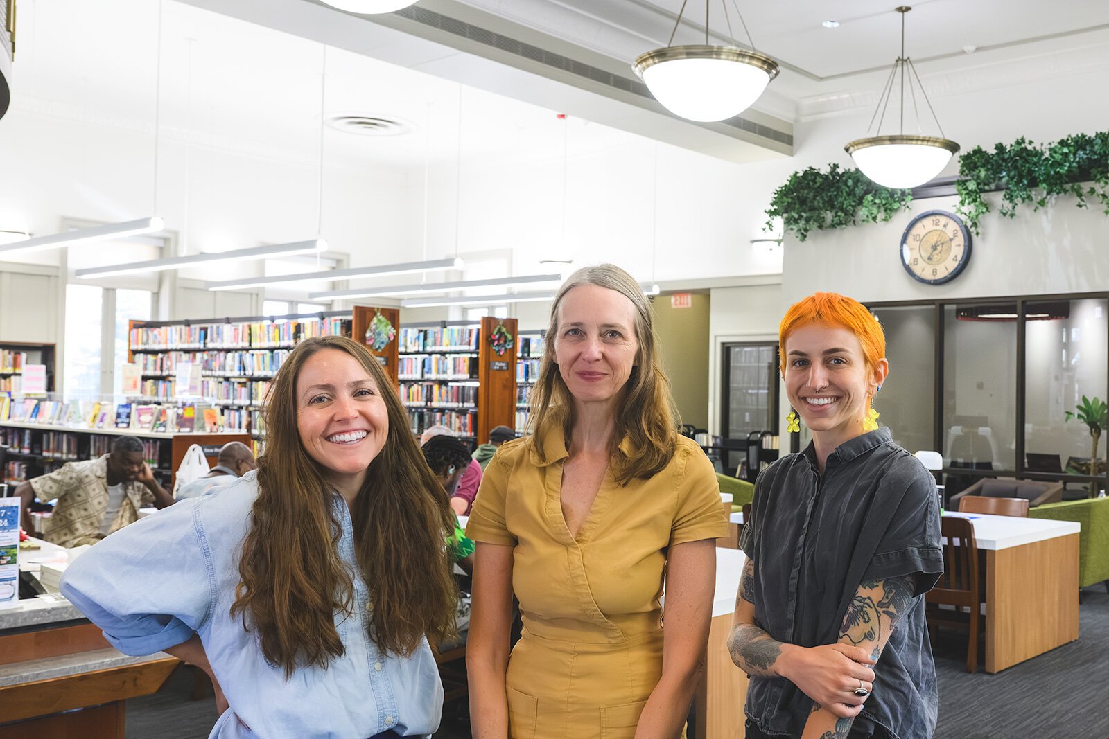 Kelly Scott, Jodi Krahnke, and Kat Layton.