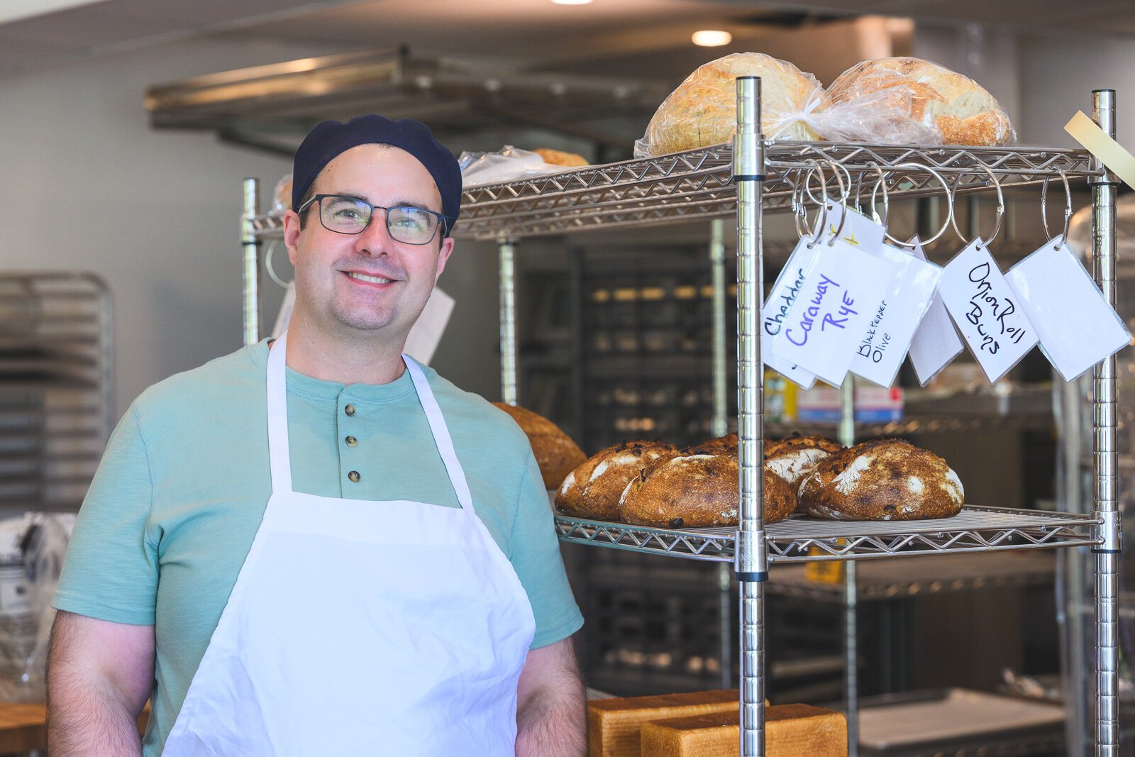 B-Cubed Bakery owner Bemjamin Brown.