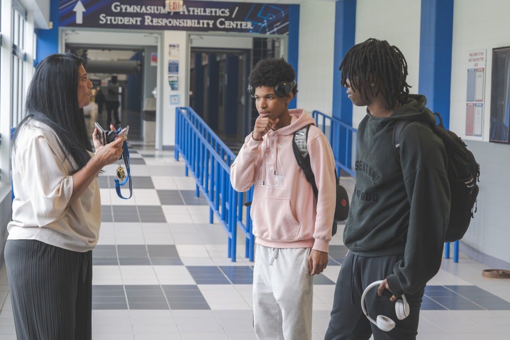 Lincoln High School Principal Wendy Bridges.