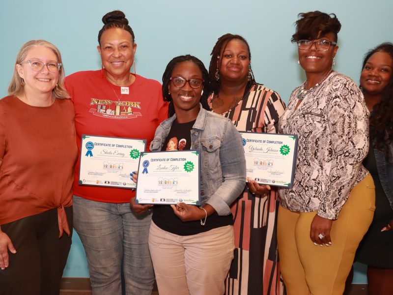 Graduates and staff of the LIFT MI lead safety education program.