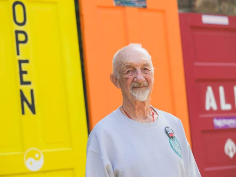 Ken Parks, an Ann Arbor resident who has experienced homelessness.