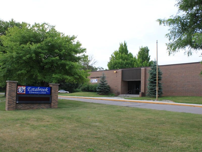 Estabrook Elementary School in Ypsilanti, Michigan.