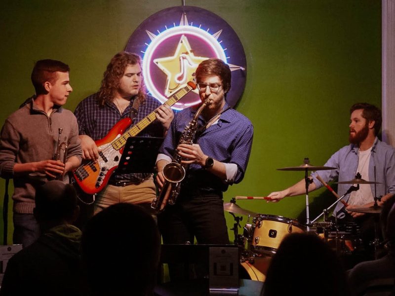 Schmaltz performs at North Star Lounge in Ann Arbor.