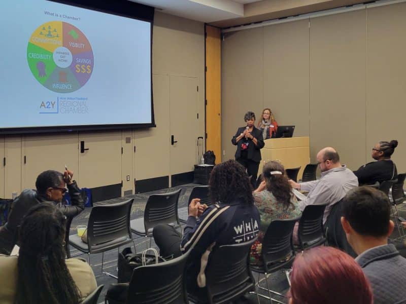 The 2025 Small Business Expo at Washtenaw Community College.