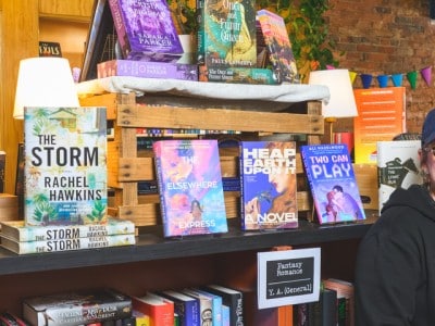 Jessica Tharp, owner of Book Love Bar in Ypsilanti.