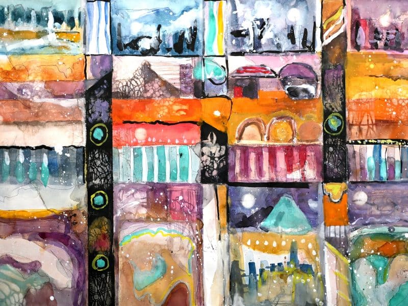 "Portal to the Imagination" by Rocco Pisto will be featured in the Michigan Water Color Society's upcoming show at the Ann Arbor Art Center.