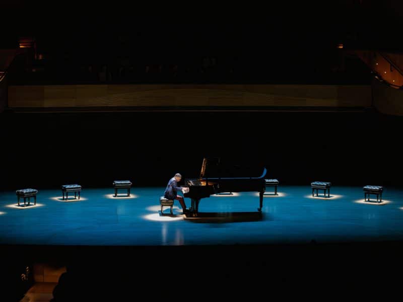 Pianist Christian Sands is one of 10 who will play Philip Glass' complete piano etudes at Hill Auditorium.
