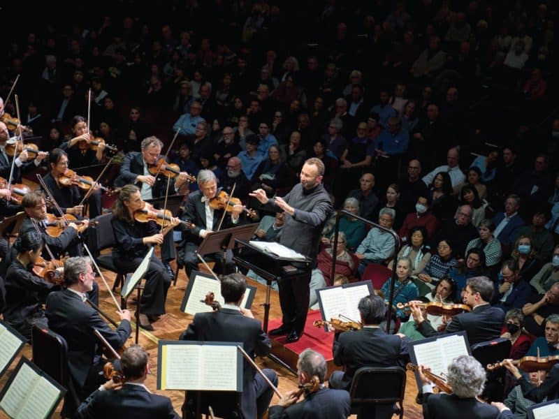 Kirill Petrenko conducts the Berlin Philharmonic Orchestra in Ann Arbor.