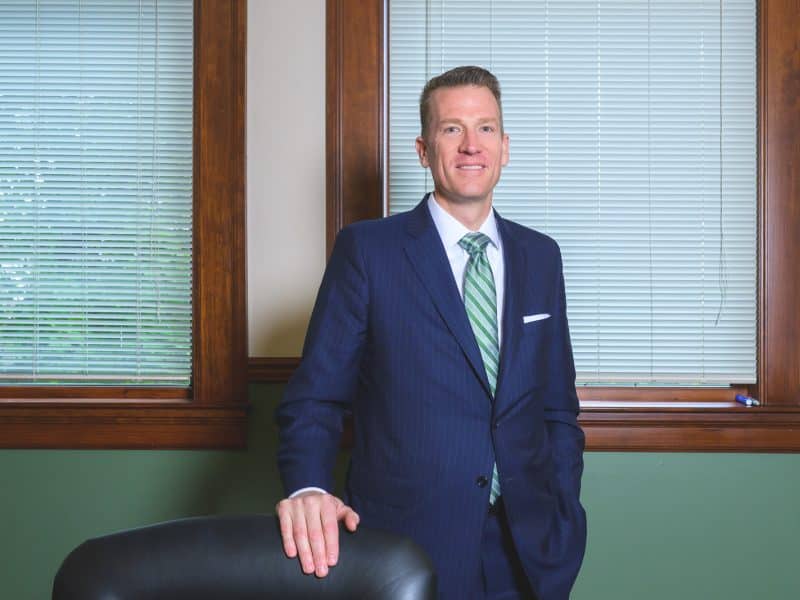 Eastern Michigan University President Brendan Kelly.