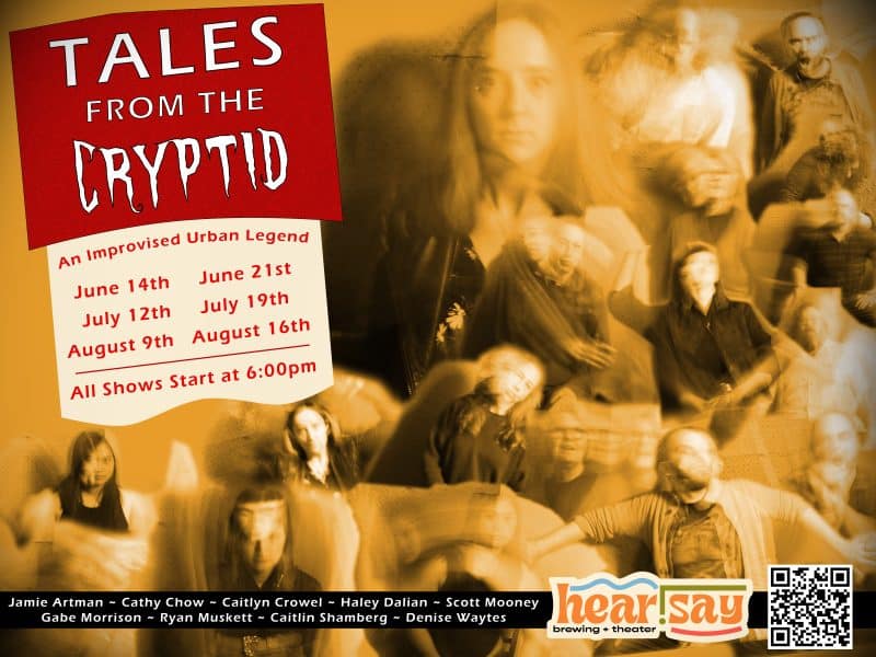A promotional image for "Tales from the Cryptid."