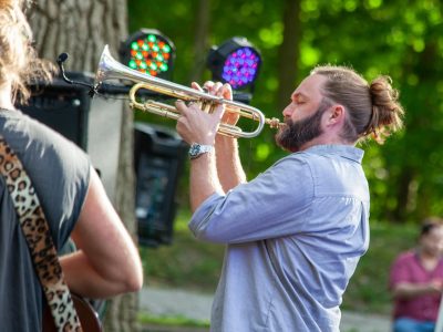 A performance at FunFest in Ypsilanti.