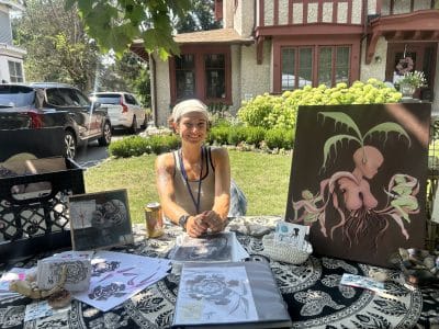 A stop on the 2025 Historic South Side Stroll in Ypsilanti.