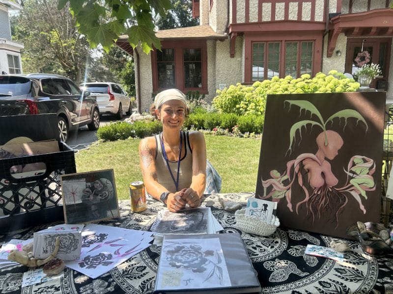 A stop on the 2025 Historic South Side Stroll in Ypsilanti.