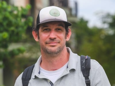 Ann Arbor affordable housing resident Aaron Palmer.